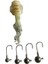 Aqua Salty Enzo Soft Swim Calamari 125MM + Jig Head 1