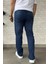 Erkek Likralı Fermuarlı Jean Kot Pantolon P-00015854 3