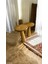 Wood Ahşap 2'li Set Konik Model Mantar Yan Sehpa Modern Fiskos / Tütün Renk / Zigon Sehpa Vernikli 2