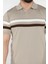 Erkek Polo Yaka Çizgi Desenli Triko Tişört P-00015863 4