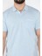 Erkek Polo Yaka Yarım Düğmeli Cepli Tişört P-00015988 4