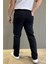 Erkek Fermuarlı Likralı Jean Kot Pantolon P-00015853 3