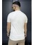 Erkek Bisiklet Yaka Baskılı Tişört P-00015990 4