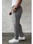 Erkek Duble Paça Bel Bağlamalı Kumaş Pantolon P-00015846 2