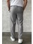 Erkek Duble Paça Bel Bağlamalı Kumaş Pantolon P-00015846 4