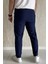 Erkek Duble Paça Bel Bağlamalı Kumaş Pantolon P-00015846 3