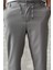 Erkek Duble Paça Bel Bağlamalı Kumaş Pantolon P-00015846 3