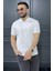 Yarım Fermuarlı Polo Yaka Erkek Tişört P-00015838 1