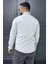 Tek Cepli Çıtçıtlı Erkek Uzun Kol Gömlek P-00015571 4