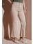 Streç Pamuklu Flare Fit Yüksek Bel Ispanyol Paça Pantolon Bayan Pantolon 25Y0294K1 3