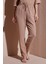 Relaxed Fit Normal Bel Düz Paça Pantolon Bayan Pantolon 25Y0550K1 3