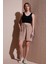 Keten Karışımlı Comfort Fit Lastikli Kısa Short Bayan Short 25Y0606K1 2
