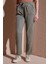 Comfort Fit Yüksek Bel Düz Paça Pantolon Bayan Pantolon 25Y0477K1 5