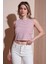 Pamuklu Slim Fit Bisiklet Yaka Crop Bayan Crop 25Y0326K1 1