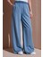 Wide Leg Yüksek Bel Geniş Paça Pantolon Bayan Pantolon 25Y0893K1 3