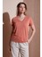 Modal Karışımlı Regular Fit V Yaka Bluz Bayan Bluz 25Y0144K1 2