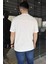Bisiklet Yaka Kendinden Desenli Erkek Tişört P-00015561 3