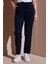 Comfort Fit Yüksek Bel Düz Paça Pantolon Bayan Pantolon 25Y0477K1 2