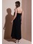 Modal Karışımlı Standart Fit Midi Boy Askılı Elbise Bayan Elbise 25Y0501K1 5
