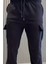 Bel Bağlamalı Kargo Cepli Erkek Jogger Yürüyüş Pantolonu P-00015523 4