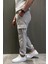 Bel Bağlamalı Kargo Cepli Erkek Jogger Yürüyüş Pantolonu P-00015523 2