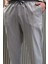 Erkek Bel Bağlamalı Keten Jogger Pantolon P-00015551 4