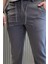 Erkek Bel Lastikli Bağcıklı Jogger Pantolon P-00015488 4