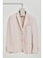 Baselna Erkek Kahve Esneyen Likralı Kumaşlı Tam Astarlı Slim Fit Mono Yaka Dar Kesim Blazer Ceket 1