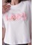 Look Yazı Aplikeli Basic T-Shirt 2