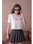 Look Yazı Aplikeli Basic T-Shirt 3