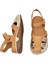 Elit Rhmm-01 Kadın Ortopedik Düz Sandalet Taba 4
