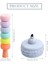 Design Fosforlu Pastel Renkli Sanatsal Marker Kalem Seti - 6 Çeşit Renk (Makaron Şekil Fosforlu Kalem) 3