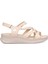 D25YS-2265 Kadın Dolgu Topuk Sandalet Bej 1