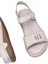 Elit Rhmm-22 Kadın Ortopedik Düz Sandalet Gri 5