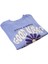 Kız Çocuk Sweat Shirt Baskılı Lila Crop 11-12 Yaş 1