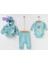 Ayıcık Nakışlı Üçlü Bebek Takım 1