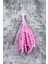 Pembe Bulgur Otu Vazo Aranjman Çiçeği 4