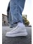 Bağcıklı Erkek Sneaker Bot Kırmızı Yeşil Sim 3