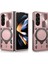 Samsung Galaxy Z Fold 6 Uyumlu Kamera Koruma 360 Dönebilen Magsafe Halka Stand Özellikli Tank Kılıf 1