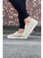 WG061 Bej Triko Babet Erkek Casual Ayakkabı 1