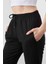 Paça Lastikli Slim Fit Trend Siyah Erkek Eşorfman Altı 4
