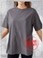 Antrasit Oversize Basic Tshirt 1