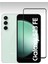 Samsung Galaxy S23 Fe Mat Tam Kaplama Parmak Izi Bırakmayan Ekran Koruyucu Kırılmaz Cam 2