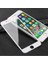 IPHONE 7 Plus/8 Plus Beyaz Tam Kaplama Ekran Koruyucu Kırılmaz Cam 2
