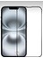 IPHONE 16 E Tam Kaplama Ekran Koruyucu Kırılmaz Cam 3