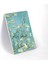 Almond Blossoms, Van Gogh 1890, Vintage Defter I, Çizgisiz, 96 Sayfa, Iplik Dikiş, Esnek Kapak, Yaldızlı Oval Kenar, Tuval Doku, 90 Gram, Fildişi Renk, 14,8X21X1CM 1