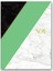 Color Mermer Mini Defter Çizgili Mint 2
