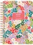Color Botanical Spiralli Defter Kareli Kırmızı 17X24 cm 1
