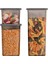 3'lü Set Sızdırmaz Kapaklı Kare Erzak Saklama Kabı 650 ml - 1300 ml - 1900 ml Antrasit 1