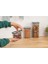 3'lü Set Sızdırmaz Kapaklı Kare Erzak Saklama Kabı 650 ml - 1300 ml - 1900 ml Antrasit 2